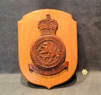 Bomber Squadron RAF Plaque