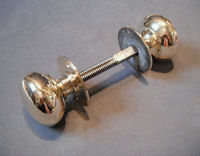 Pair of Brass Door Handles, 12 pairs available DH326