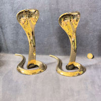 Pair of Brass Snakes NH9