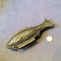Pewter Fish Ice Mould