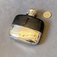 Silver Mounted Hip Flask