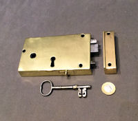 Small Brass Rim Lock RL767