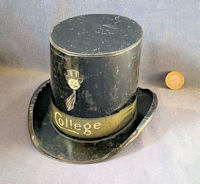 Tin Top Hat Money Box