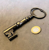 Wrought Iron Door Key K204