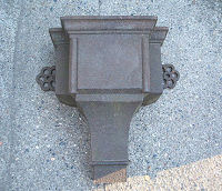 Large Cast Iron Rain Hopper    RH8*