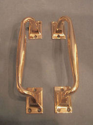 Pair of Brass Door Pulls    DP146