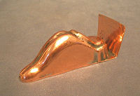 Tongue Copper Entree Mould, 3 available    JM43