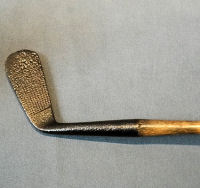 Hickory Shafted Golfing Iron   GC31