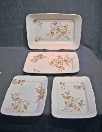 Four Matching Maddock's Platters    P16