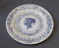 1887 Golden Jubilee Plate, 2 available CC129