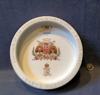 1911 Coronation Babies Plate CC164 