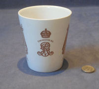 1911 Coronation Beaker Marlborough CC137