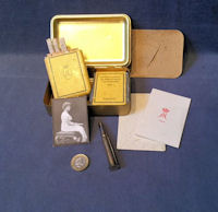 1914 Princess Mary Brass Box with Contents