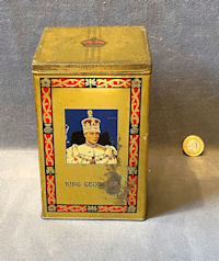 1937 Coronation Tea Caddy T119