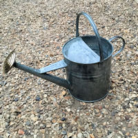 2 Gallon Galvanised Watering Can