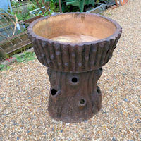 2 Piece Stoneware Planter GU11