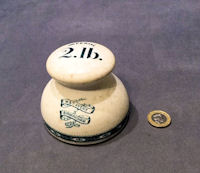 2lb W&T Avery Ceramic Weight