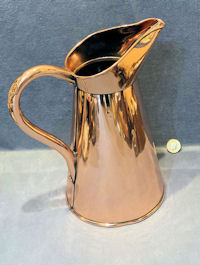 4 Pint Copper Water Jug J250