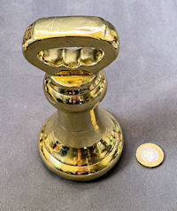 4lb Brass Shop Counter Weight W374