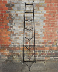 8 Tier Wrought Iron Saucepan Stand