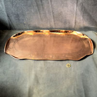 Art Nouveau Copper Drinks Tray T157