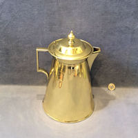 Arts & Crafts Brass Water Jug J186