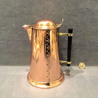 Arts & Crafts Copper Hot Water Jug