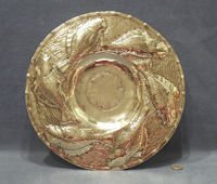 Arts and Crafts Brass Salver