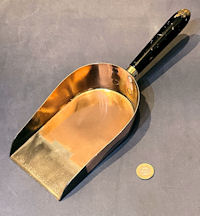 Bankers Copper Coin Shovel B12