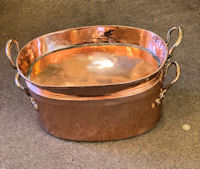 Benham & Froud Oval Copper Braising Pan CP133