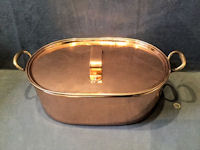 Benham and Sons Copper Fish Kettle