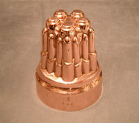 Benham and Froud Copper Jelly Mould