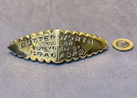 Bradford Saddler Nose Band Plate HB188