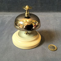 Brass and Ceramic Counter Bell CB101