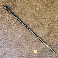 Brass & Iron Fireside Poker F673