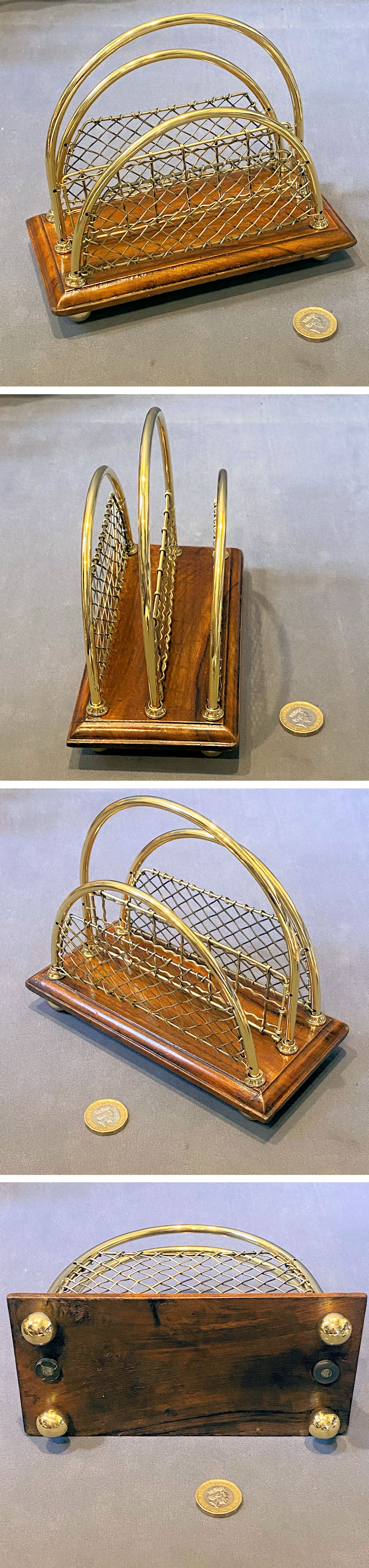 Inverted Letter Rack Inkwells & Writing