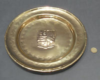 Brass Armorial Salver P62