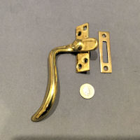 Brass Casement Window Catch W416