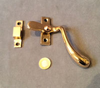 Brass Casement Window Catch W442