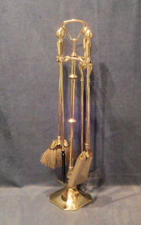 Brass Companion Fireside Set