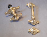 Brass Door Knocker and Door Pull