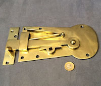 Brass Door Latch Set DL80