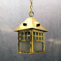 Brass Electric Hall Lamp HL563