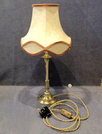 Brass Electric Side Lamp SL395