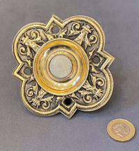 Brass Exterior Electric Bell Push EP586 