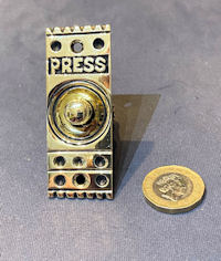 Brass Exterior Electric Bell Push EP593