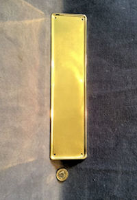 Brass Fingerplate FP222