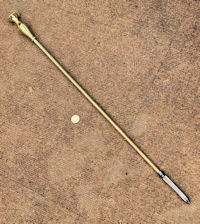 Brass Fireside Poker F761