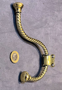 Brass Hat & Coat Hook CH134