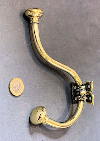 Brass Hat & Coat Hook CH150
